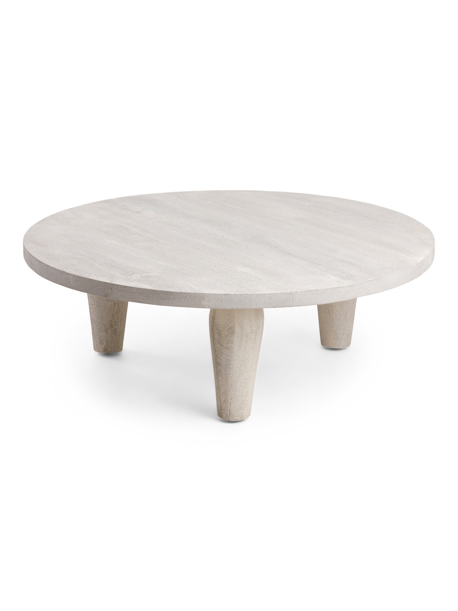 40in Sandblasted Solid Mango Wood Coffee Table | TJ Maxx