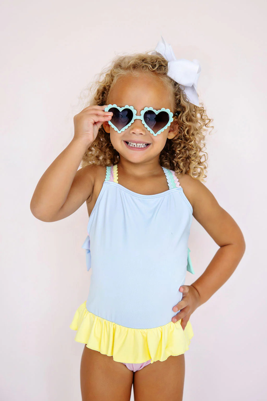 Taylor Bay Bathing Suit - Preppy Pastels | The Beaufort Bonnet Company