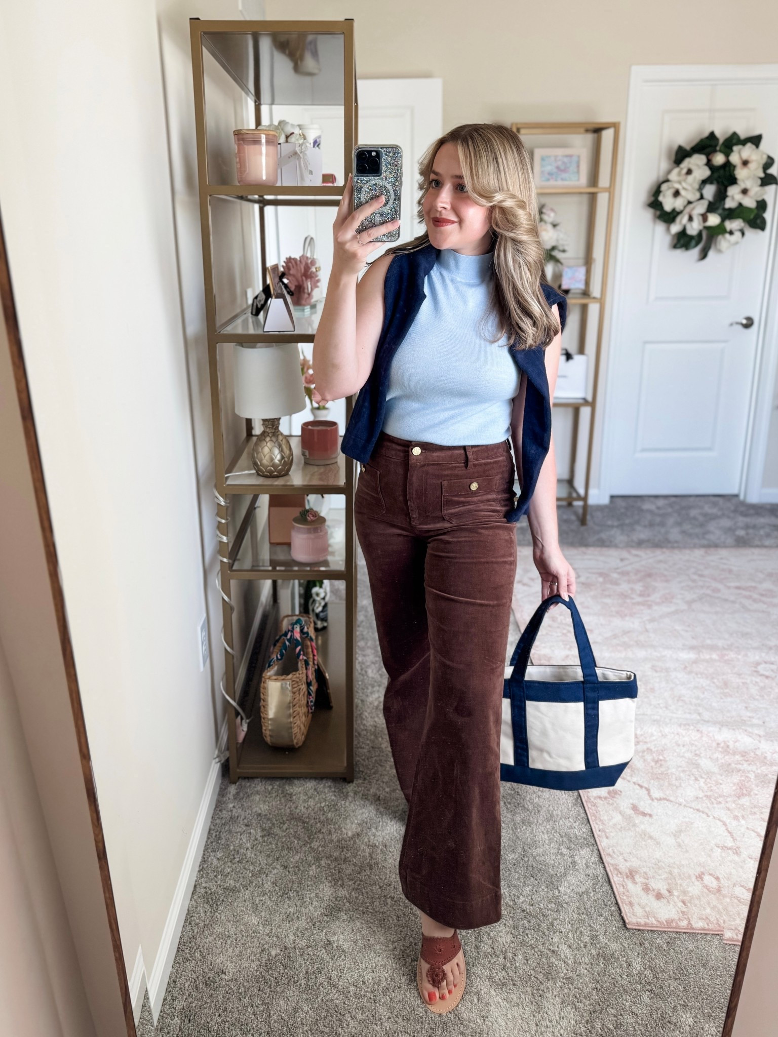 Mixing cool tones and warm tones creates visual appeal for this fall outfit. Love how my @jackrogers complete the look #JackRogers #jackisback #lovemyjacks [ad]

#LTKShoeCrush #LTKSeasonal