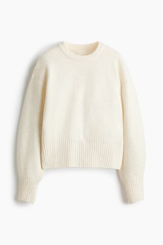 H & M - Oversized Sweater - White | H&M (US + CA)