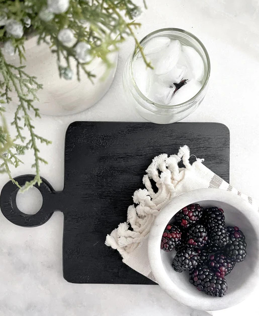 Beecher Wood Board, Square | Pepper + Vetiver