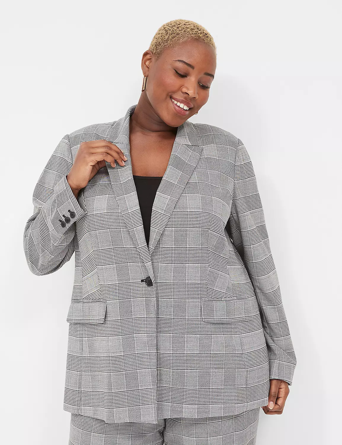 Perfect Drape One-Button Blazer | LaneBryant | Lane Bryant (US)