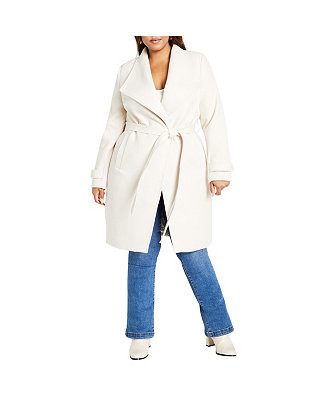 CITY CHIC Women's So Chic Coat - Macy's | Macy's