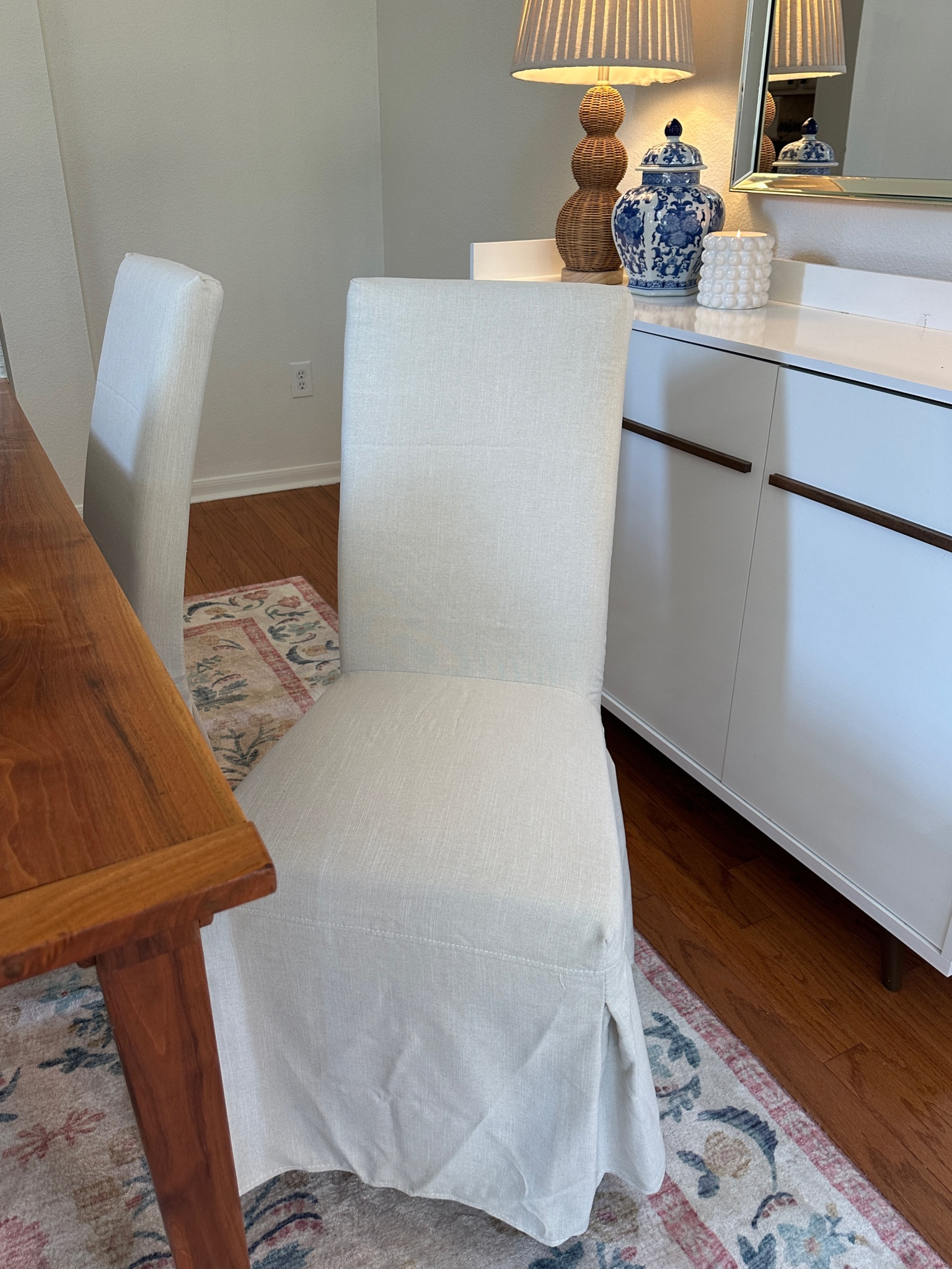 New dining room chairs! I love this affordable option. Good quality for the price + easy to put together 

#LTKHome