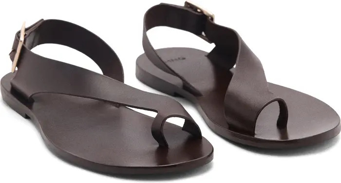 Toe Loop Flat Sandal (Women) | Nordstrom
