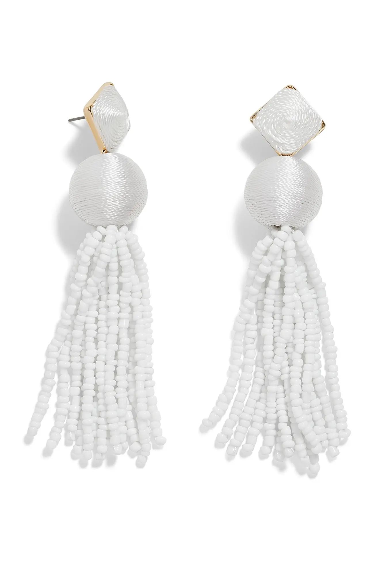 BAUBLEBAR | Azura Geo Shape Beaded Tassel Drop Earrings | Nordstrom Rack | Nordstrom Rack