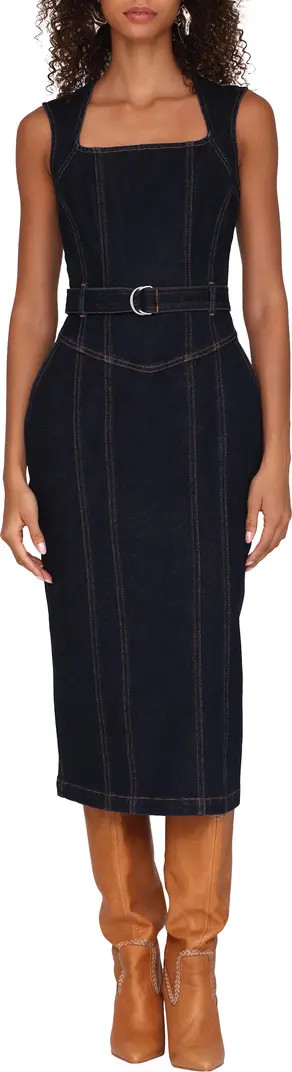 Corset Bodycon Midi Dress | Nordstrom Rack