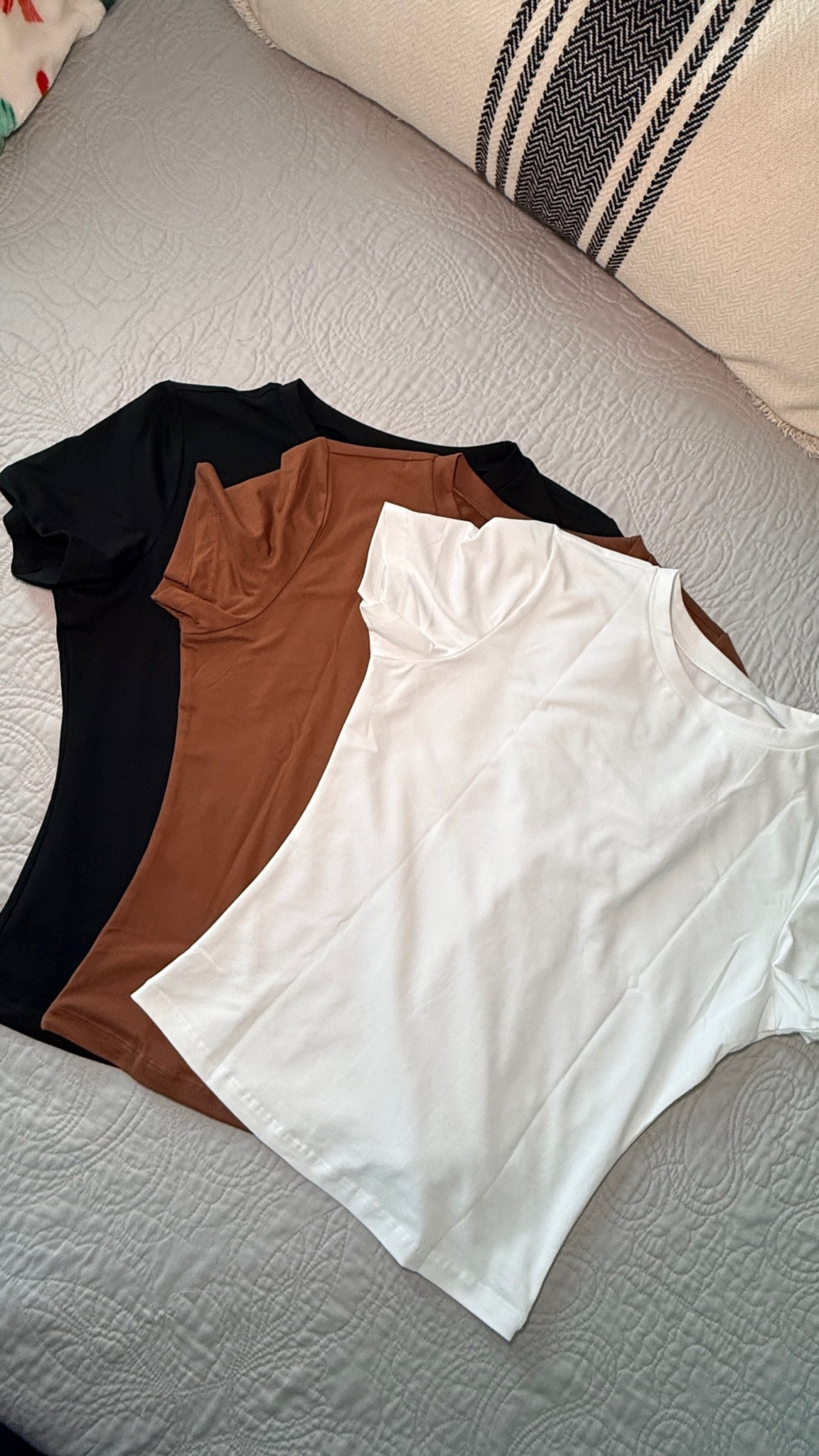Favorite Amazon basic everyday tops pack of 3 size medium

#LTKmomlife #LTKootd #LTKPetite