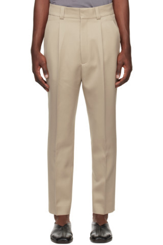 Fear of God - Beige Suit Trousers | SSENSE