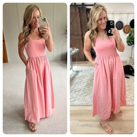 Pink sundress 

TTS

Maxi dress  spring dress  summer outfit  spring outfit  vacation outfit 

#LTKstyletip #LTKSeasonal #LTKfindsunder50