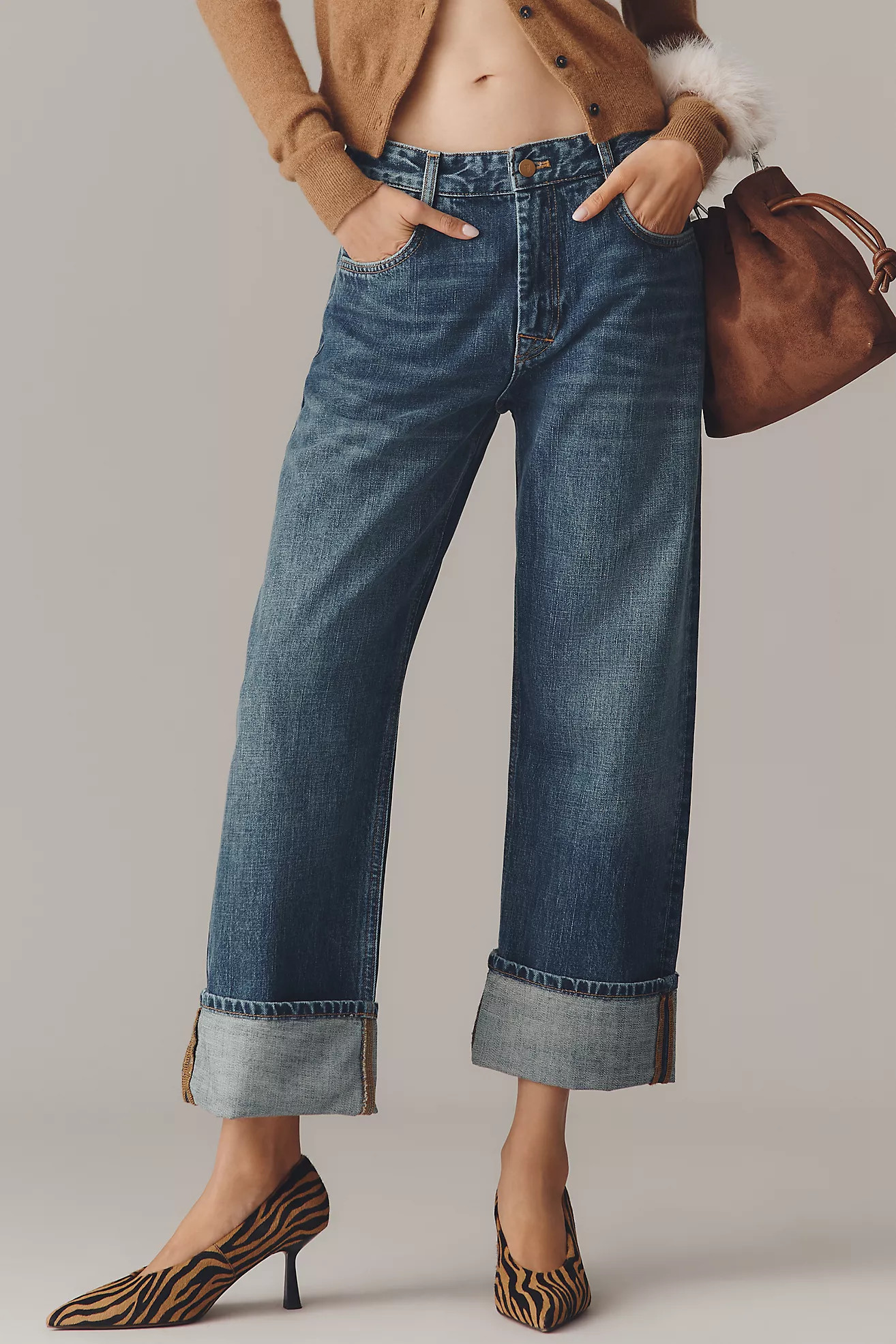 Pilcro Boyfriend Mid-Rise Relaxed Jeans | Anthropologie (US)