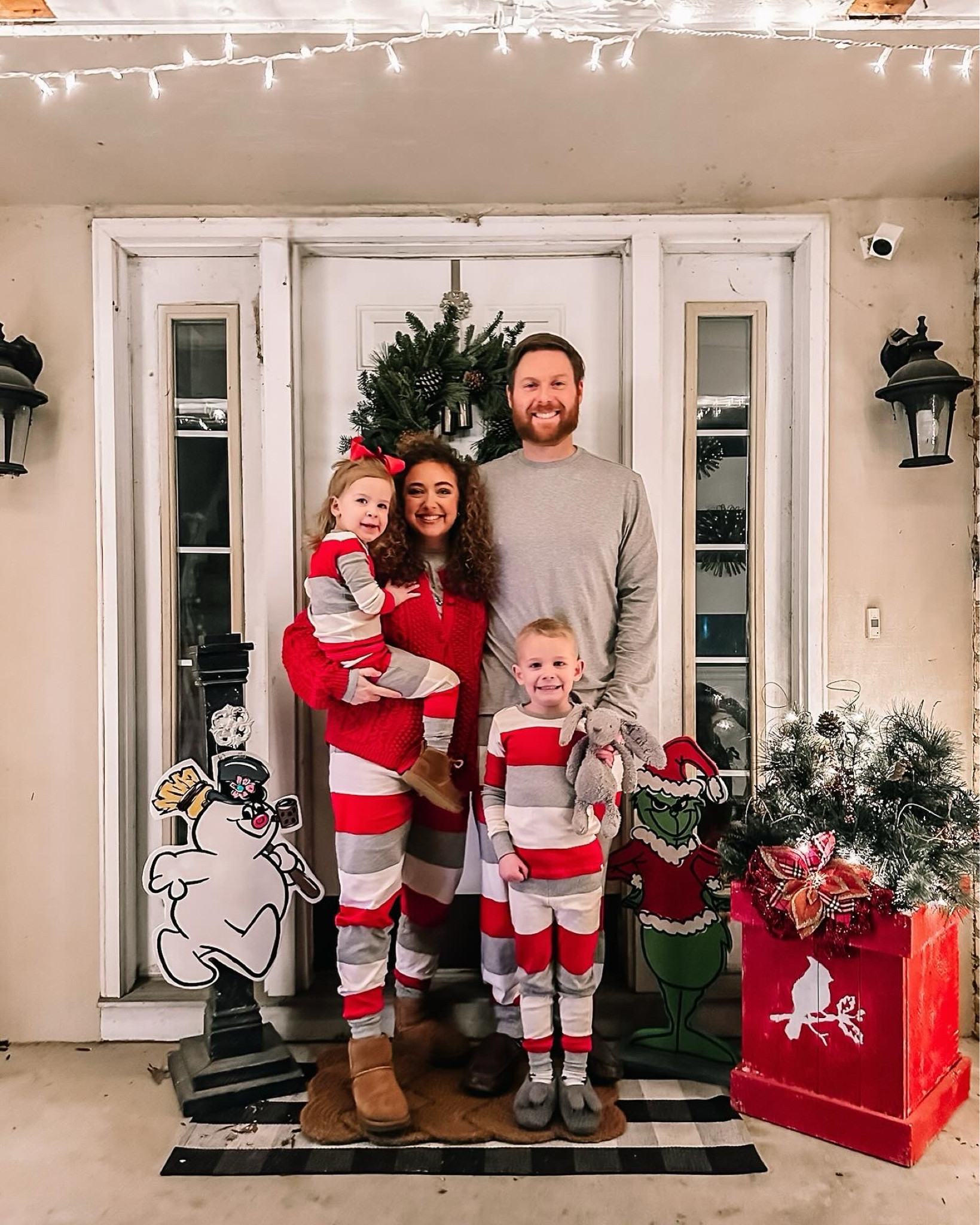 Honest company matching family Christmas pajamas 

#LTKSeasonal #LTKHoliday #LTKFamily