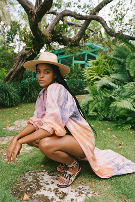 Tie-Dye Kimono Duster | Anthropologie (US)