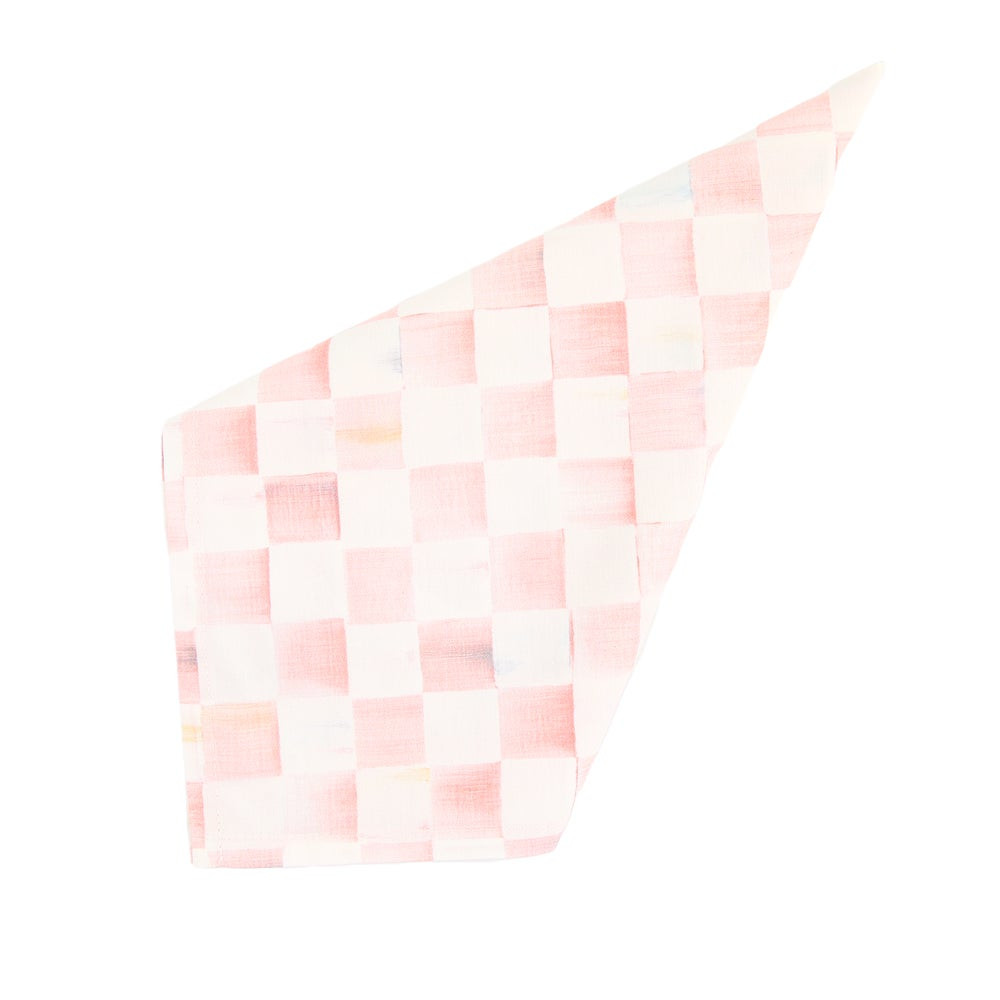 Rosy Check Napkin | MacKenzie-Childs