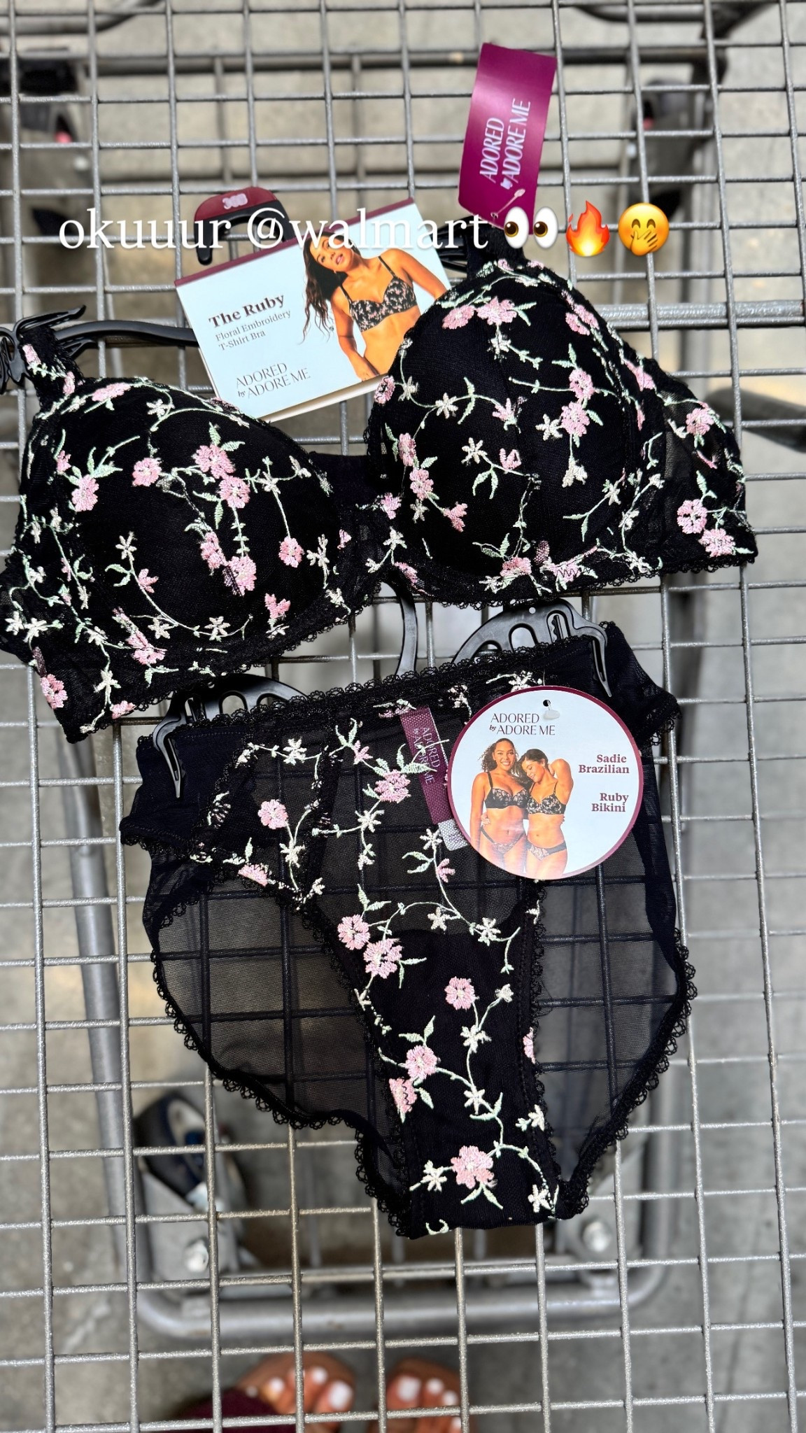 Loving that one of my favorite brands is at Walmart now!! 

Love these bras and undie sets 🤩