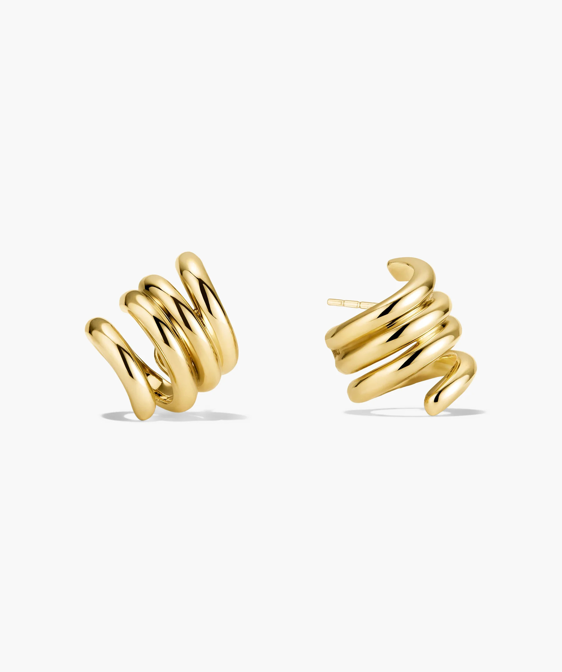 Spiral Earrings | Mejuri Fine Crew