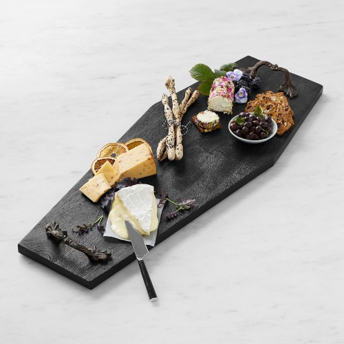 Coffin Cheese Board, Black Wood | Williams-Sonoma