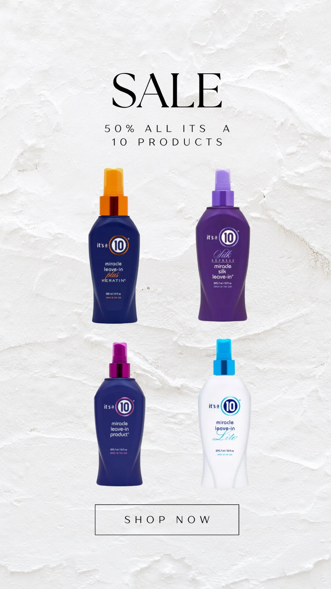 It’s a 10 50% off WOW! 

#LTKsalealert #LTKbeauty #LTKHoliday