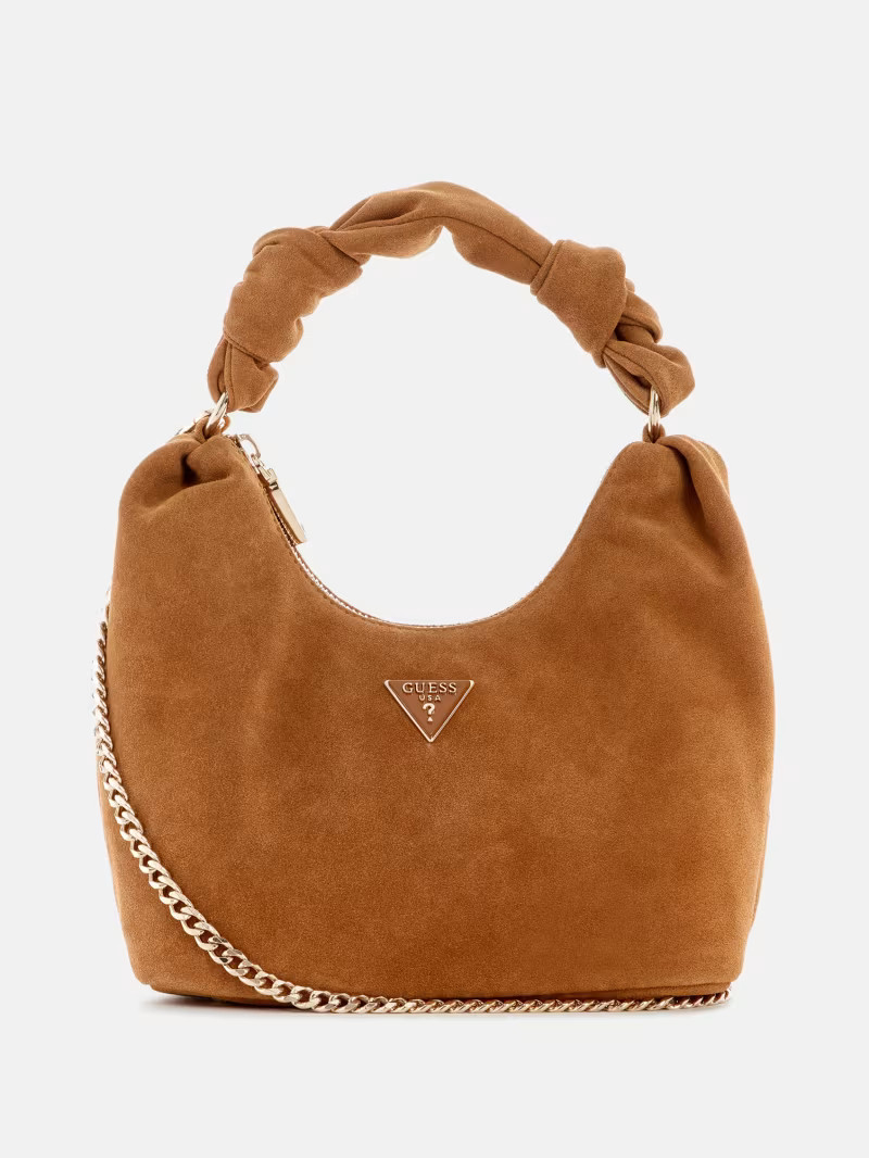 Isotta Suede Hobo Bag | Guess US | Guess (US)