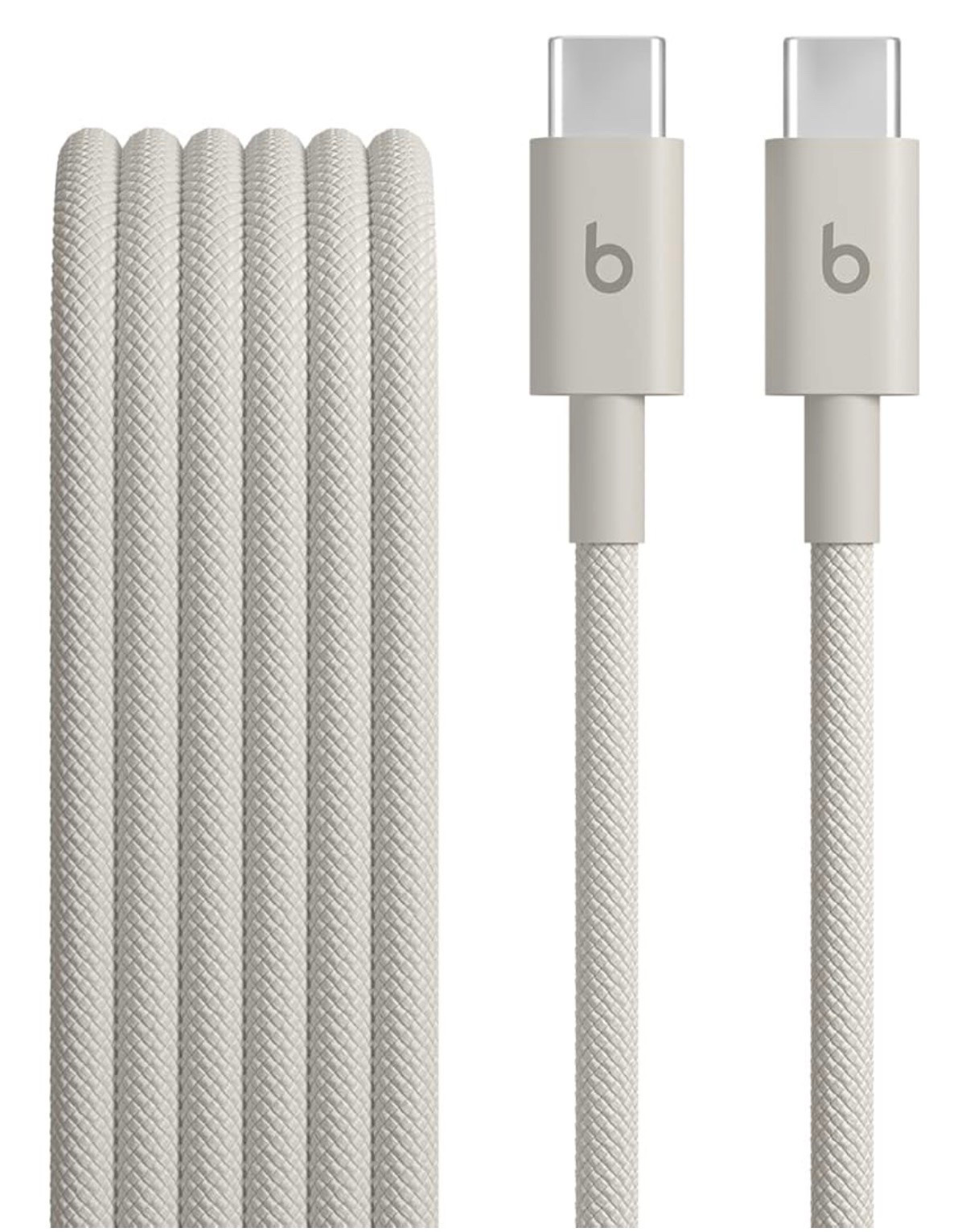 Beats USB-C to USB-C Woven Cable Fast Charging Durable/Tangle-Free Compatible Charger for Apple & Android Devices (1.5 m, 5 ft) - Surge Stone

#LTKTravel