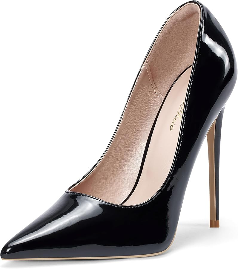 Elisabet Tang Women Pumps Pointed Toe High Heel 4.7 inch 12cm Stiletto | Amazon (US)