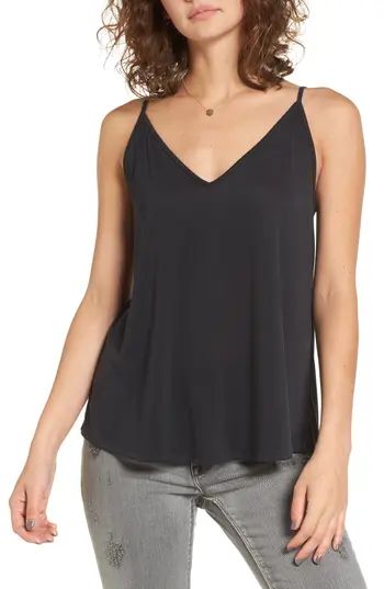 Women's Bp. Double V Swing Camisole, Size XX-Small - Black | Nordstrom