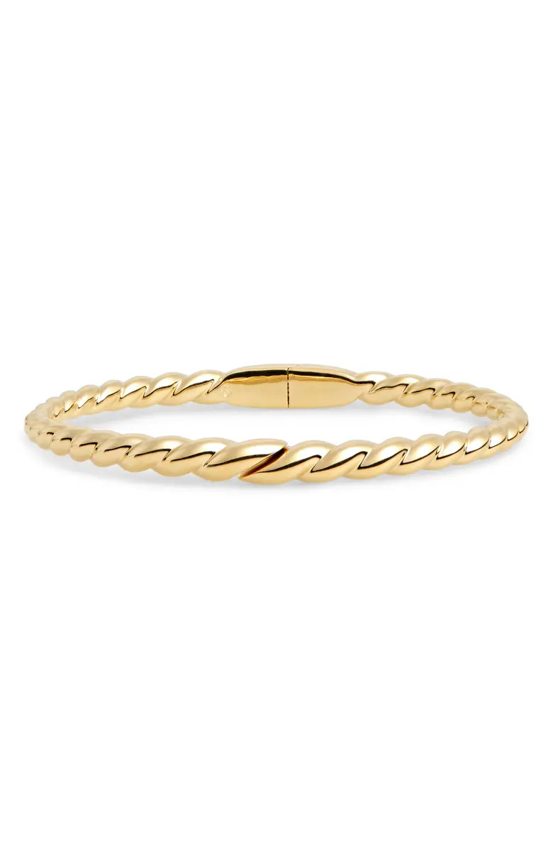 Nadri Golden Hour Twisted Chain Bangle | Nordstrom | Nordstrom