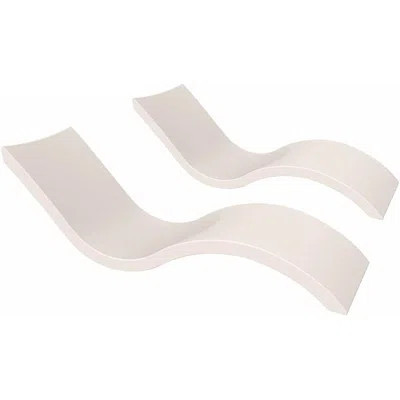 Ledge Lounger Signature In Pool Chaise Lounge (2) | Wayfair North America