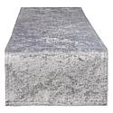 Design Imports Velvet Table Runner 14"" x 72"" - Black | HSN