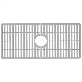 VIGO 14.44-in x 32.5-in Center Drain Silicone Sink grid Lowes.com | Lowe's