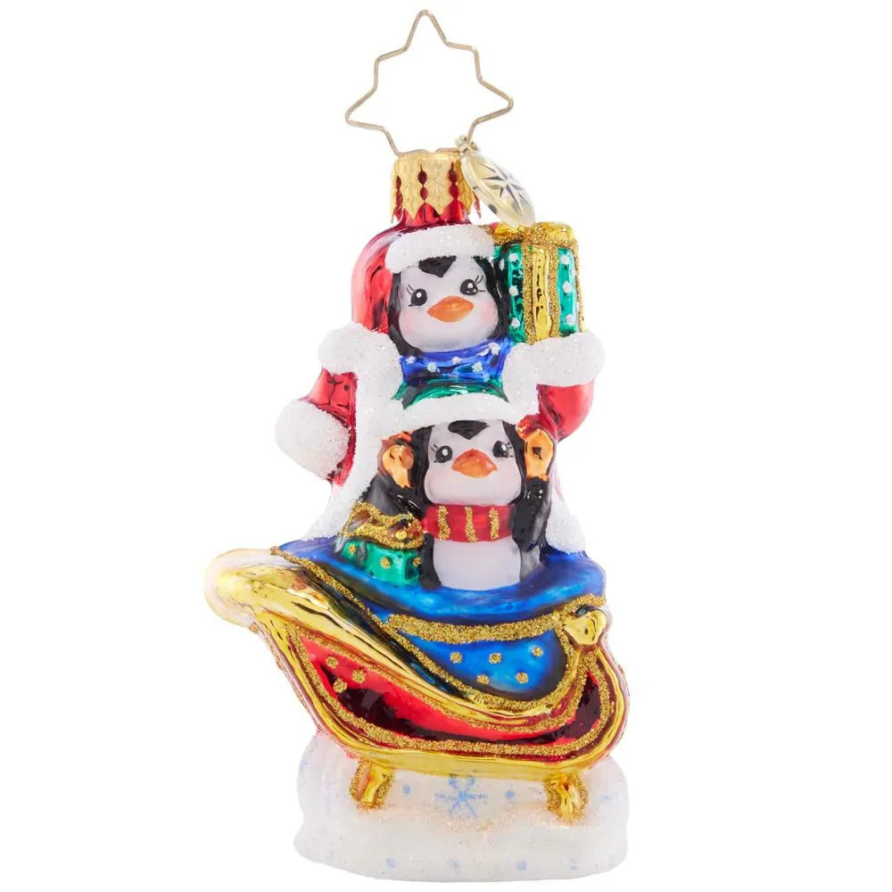 Silliest Sleigh Ride Gem Glass Christmas Ornament 1021405 | Bed Bath & Beyond