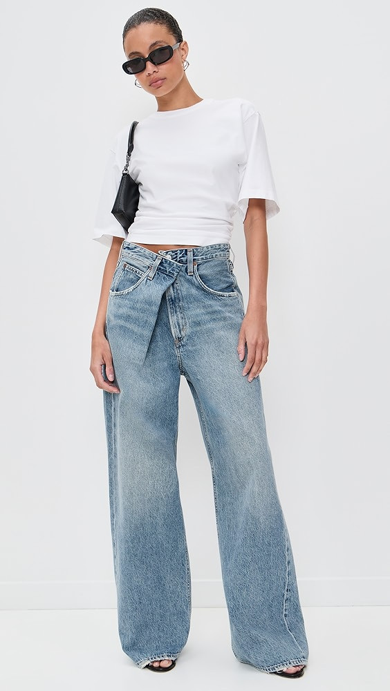 Vana Fold Jeans | Shopbop