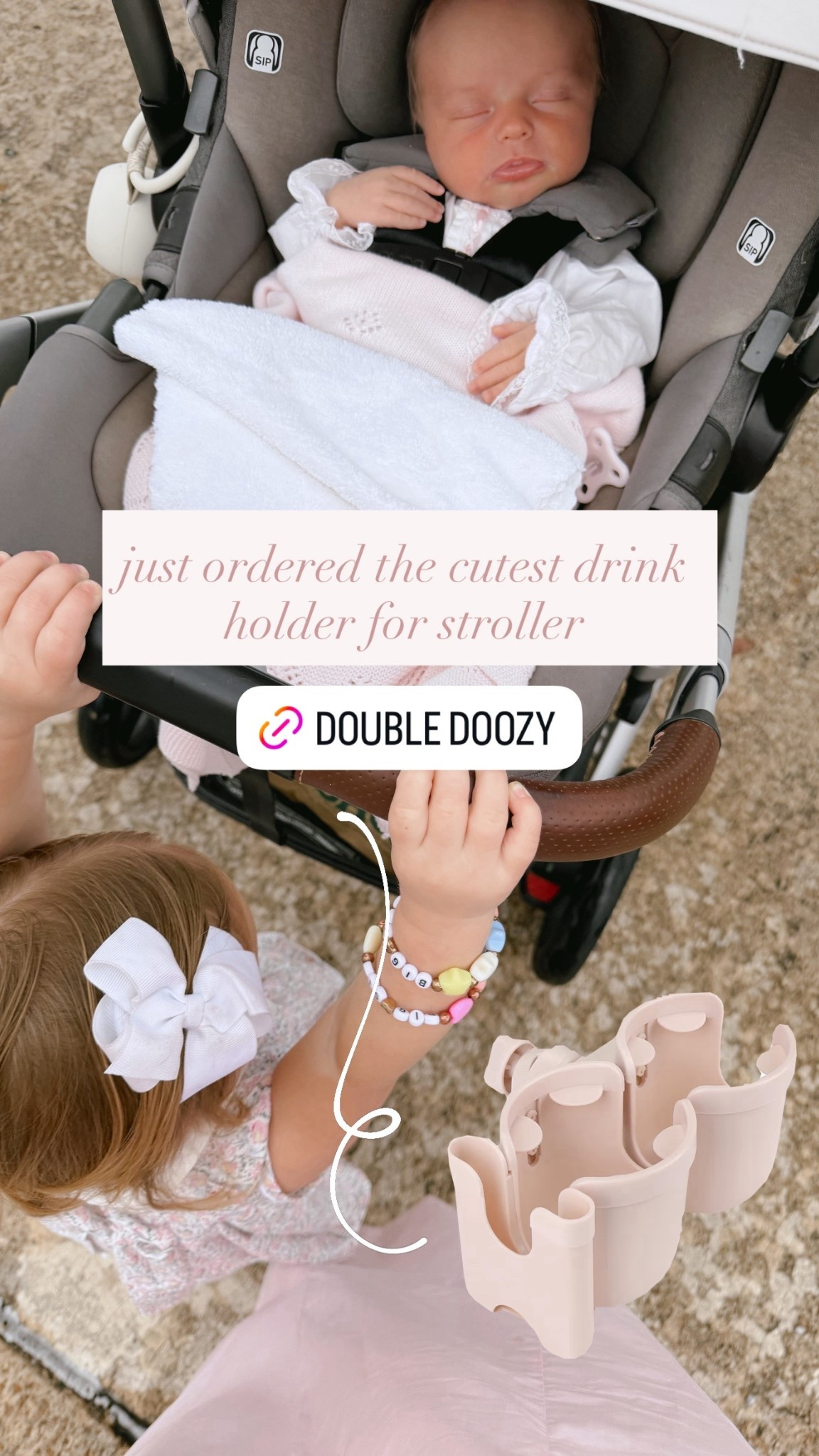 girliest amazon drink holder for stroller !! 

#LTKBump #LTKBaby #LTKKids