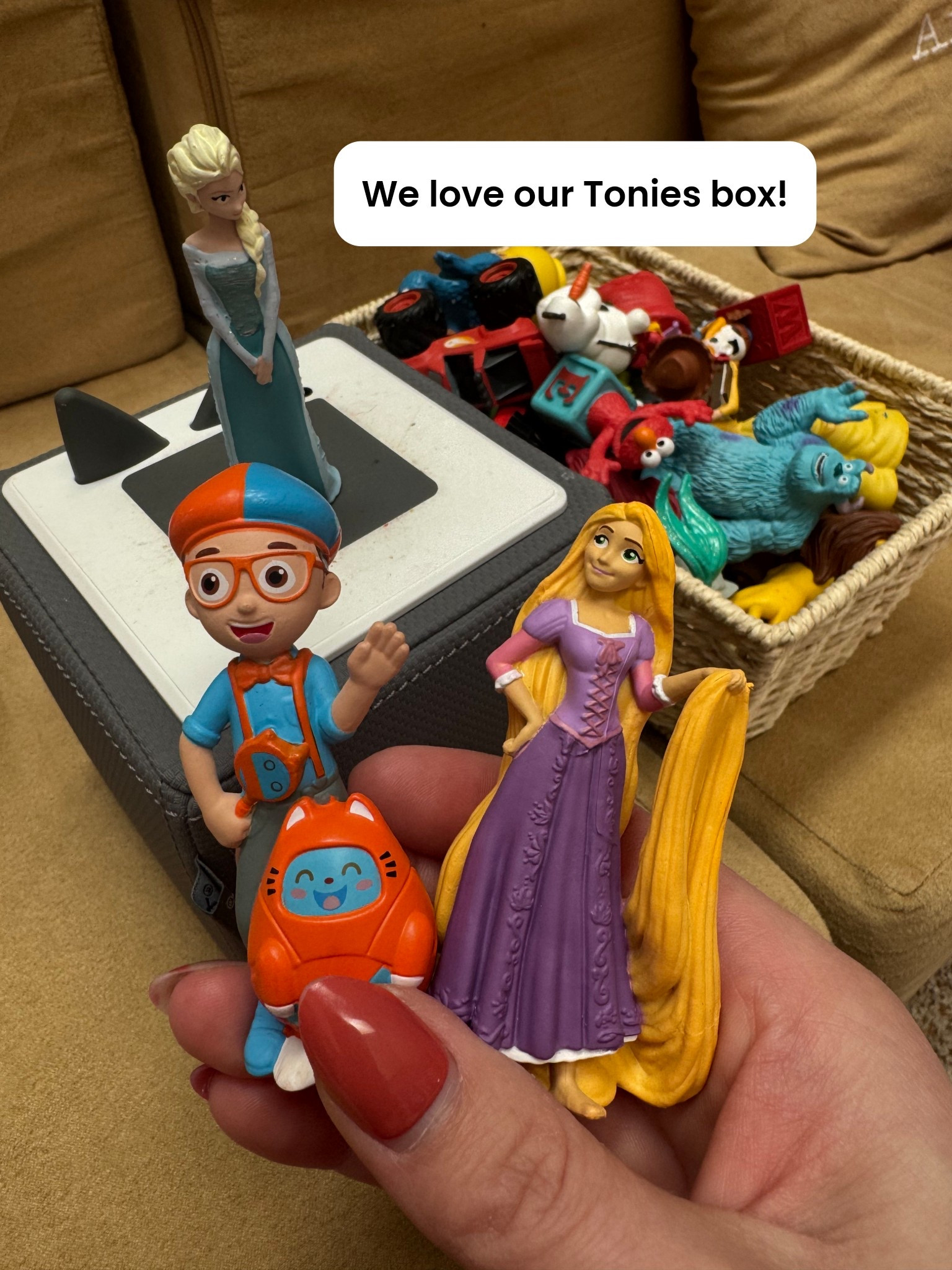The tonies box is the kids favorites screen free entertainment! They love switching the characters and hearing all their favorite songs. 

tonies box, toniebox for kids, toniebox starter set, tonies characters, tonies figurines, screen free toys for kids, toddler audio player, kids story box, preschool listening toy, educational toys for toddlers, best gifts for 3 year olds, best gifts for 4 year olds, Montessori inspired toys, quiet time activities for kids, travel toys for toddlers, bedtime stories for kids audio, kids audiobook player, interactive story toy, learning toys age 3-5, toddler gift ideas, Disney Tonies, Disney Tonie characters, Disney toniebox bundle, Disney audio stories for kids, Disney princess Tonies, Disney Pixar Tonies, Mickey Mouse Tonie, Minnie Mouse Tonie, Disney Frozen Tonie, Elsa Tonie character, Moana Tonie, Cars Tonie Lightning McQueen, Toy Story Tonie, Disney bedtime stories audio, screen free Disney toys, Disney gifts for toddlers, Disney gifts for preschoolers, Disney Easter basket ideas, Disney Christmas gift ideas for kids



#LTKmomlife #LTKKids #LTKBaby