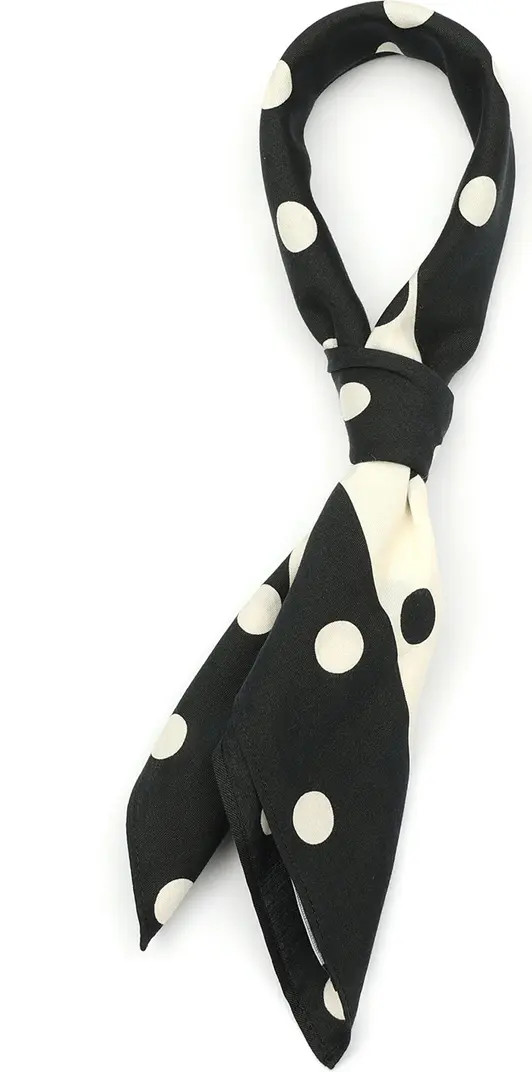 kate spade new york springtime dot silk bandana | Nordstrom | Nordstrom