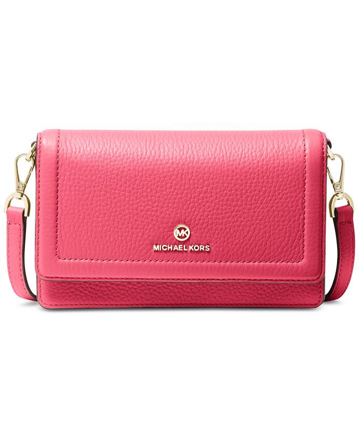 Michael Kors Jet Set Charm Small Phone Crossbody & Reviews - Women - Macy's | Macys (US)