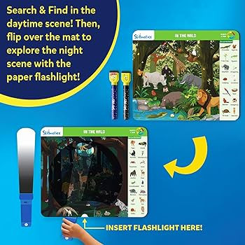 Skillmatics Preschool Learning Activity - Search and Find Flashlight Magic, Educational Game for ... | Amazon (US)