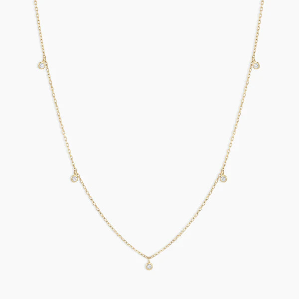 Classic Diamond Flutter Necklace | Gorjana