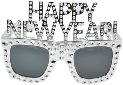 BinaryABC Happy New Years Glasses 2026 Party Eyeglasses,New Years Eve Party Favors Supplies | Amazon (US)
