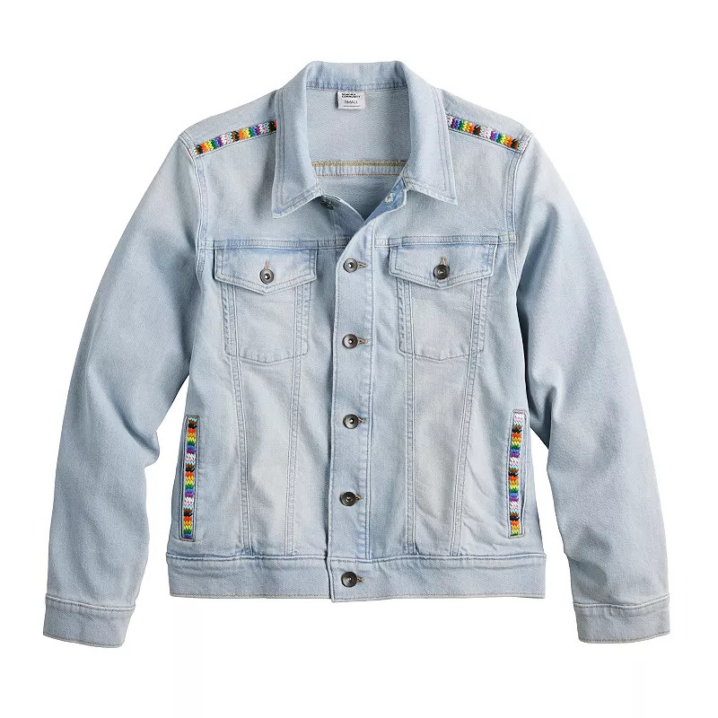 Adult Sonoma Community™ Pride Month Denim Trucker Jacket | Kohl's