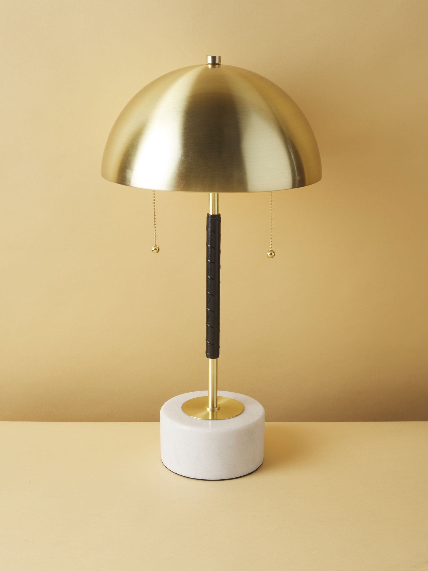 22in Metal And Marble Mushroom Table Lamp | Table Lamps | HomeGoods | HomeGoods