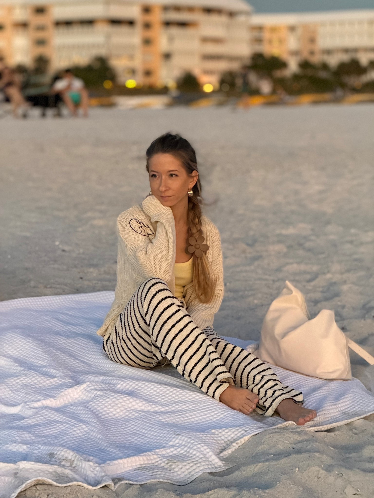 striped pants beach outfit🌊🤍

#LTKTravel #LTKSeasonal #LTKootd