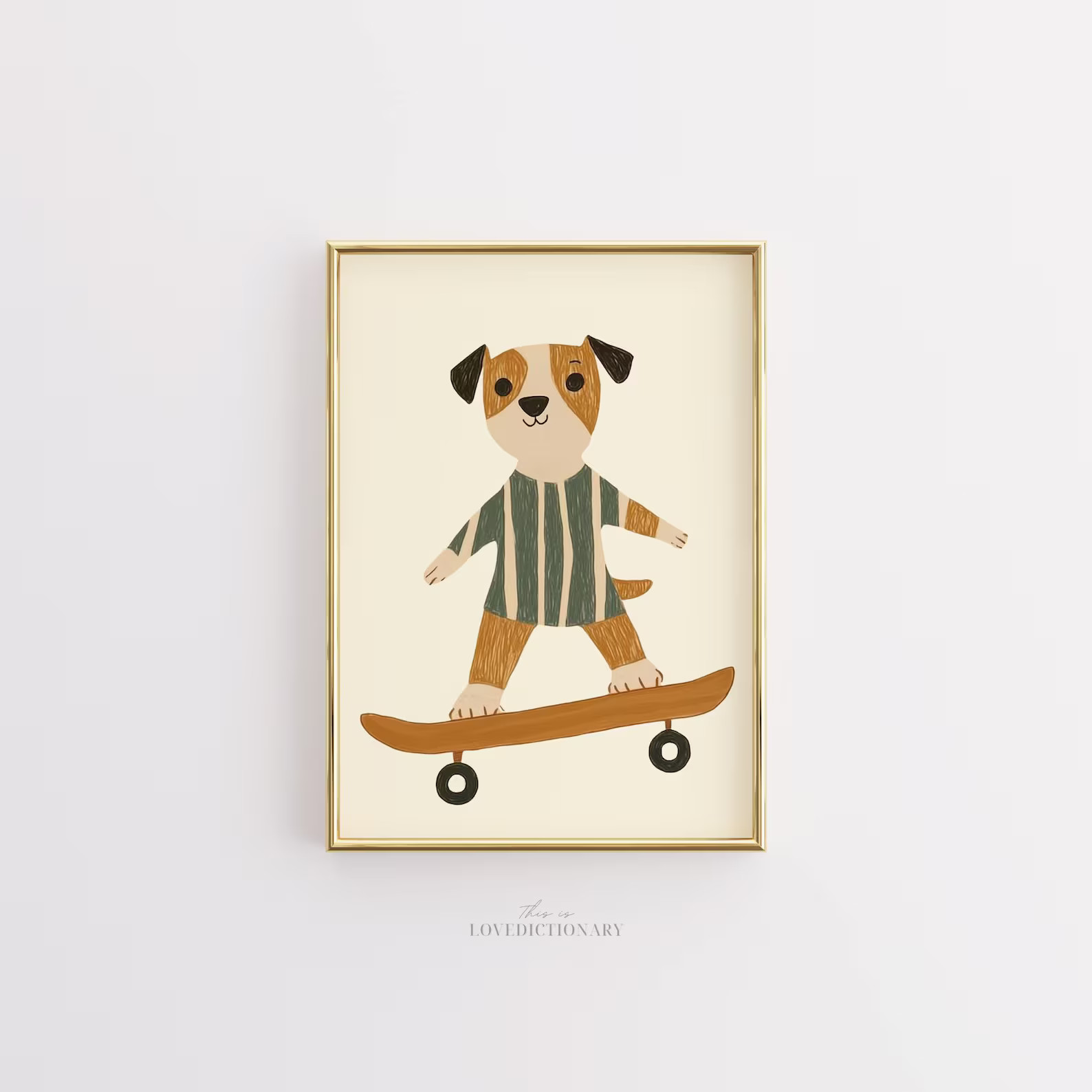 Nursery Wall Art for Kids, Cute Illustration for Playroom, Toddler Room Poster, Baby Room Decor, ... | Etsy (US)