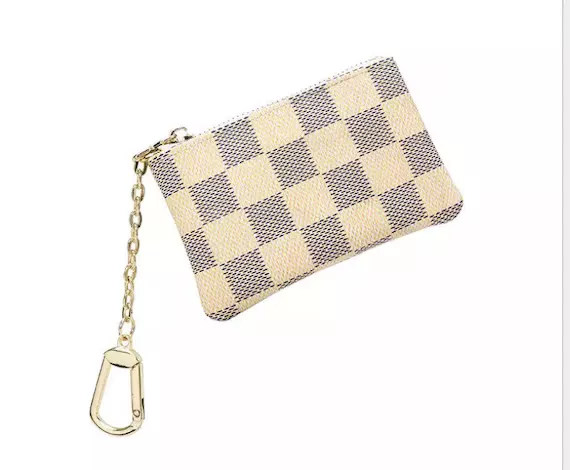 Checkered Print Keychain -  curated on LTK