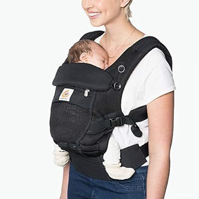 Ergobaby Baby Carrier Adapt Infant to Toddler Carrier with Cool Air Mesh, Onyx Black | Amazon (US)