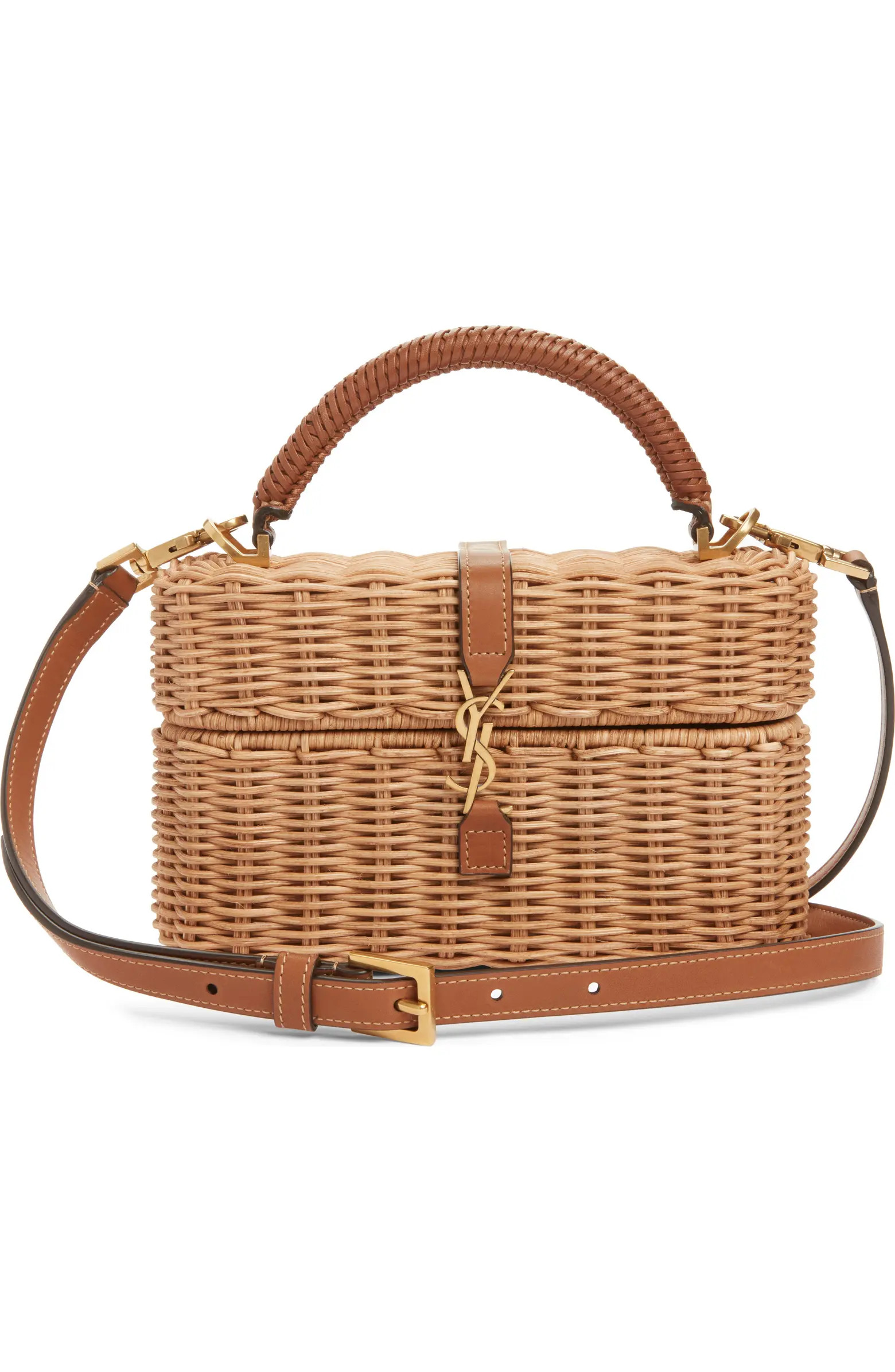 Gaby Wicker Vanity Bag | Nordstrom