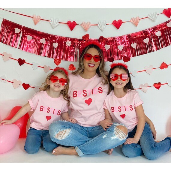 Matching Bestie Tees Cute Valentines Day Tee Valentines Day | Etsy | Etsy (US)