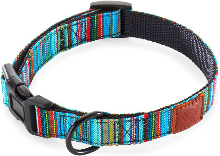 Embark Urban Dog Collar – Dog Collar Stylish & Durable Nylon Dog Collar for Large Dogs, Small Dogs & Medium Dogs.Comfortable Pet Collar Strong Buckles for Any Size Breed |Puppy Collars| | Amazon (US)