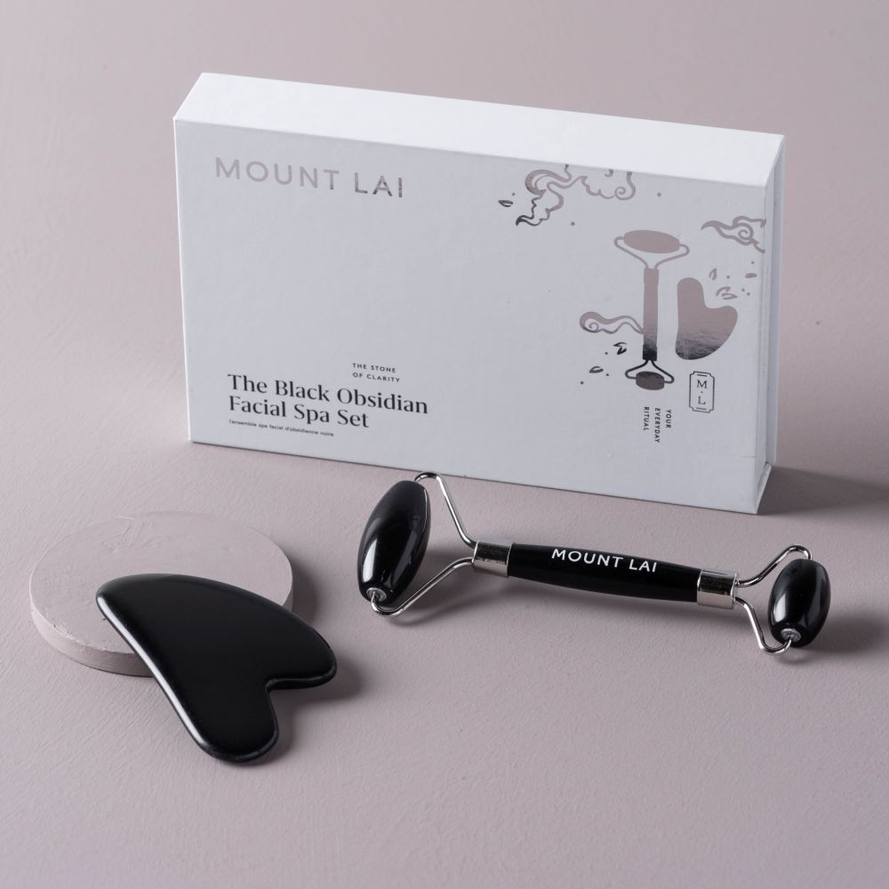 Black Obsidian Facial Spa Set | Magnolia