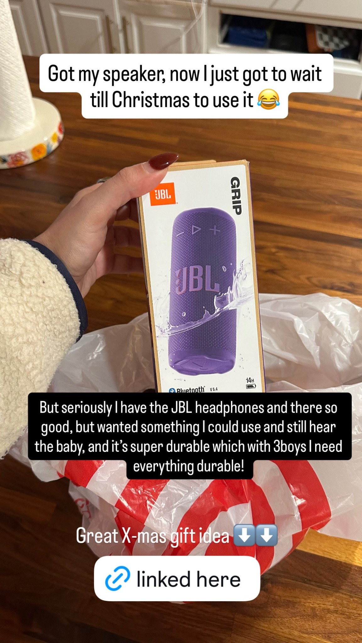 #ad Perfect gift for the music lover, or beach goer bc it’s totally waterproof #TargetPartner #target @target @shop.ltk @jblaudio #liketkit LTK link 


#LTKvlog #LTKGiftGuide #LTKHoliday